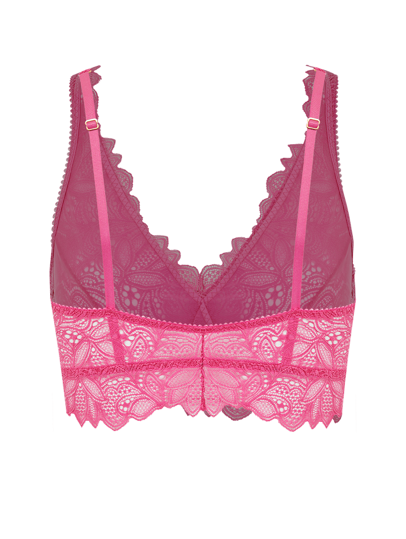 lace pink lingerie