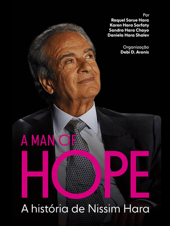 Livro A Man Of Hope - Biografia  A História De Nissim Hara Unica