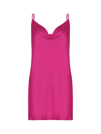 Camisola Alças Finas Em Cetim Grace Rosa Drama