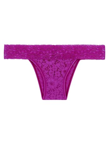 Calcinha Biquíni Em Renda Roxo Zen