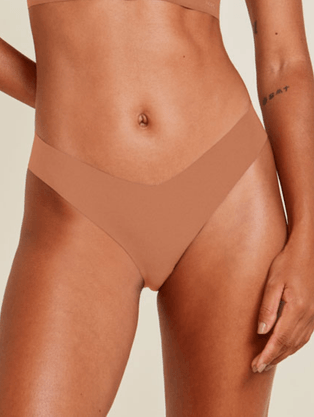 Calcinha Biquíni Em Microfibra Nude Caramelo Saloon