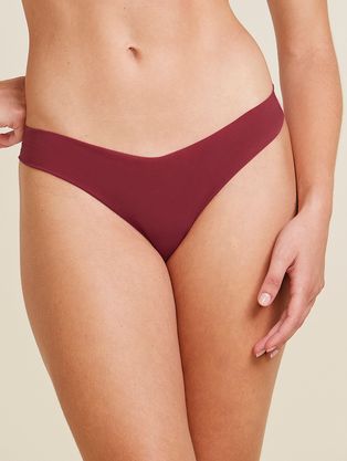 Calcinha Biquíni Em Microfibra Nude Vermelho Jaspe