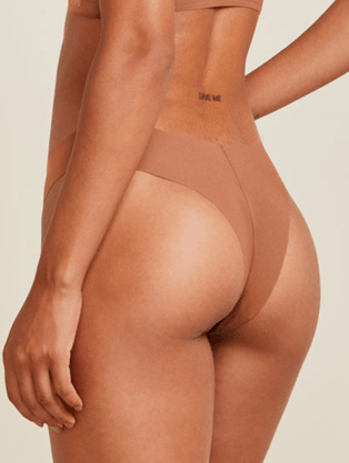Calcinha Biquíni Em Microfibra Nude Caramelo Saloon