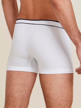 Cueca Boxer Street Em Microfibra Light Branco